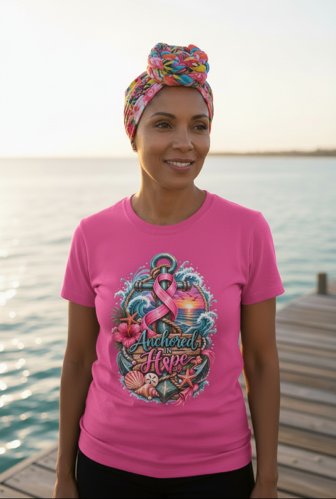 "Anchored in Hope"  Graphic T-Shirt