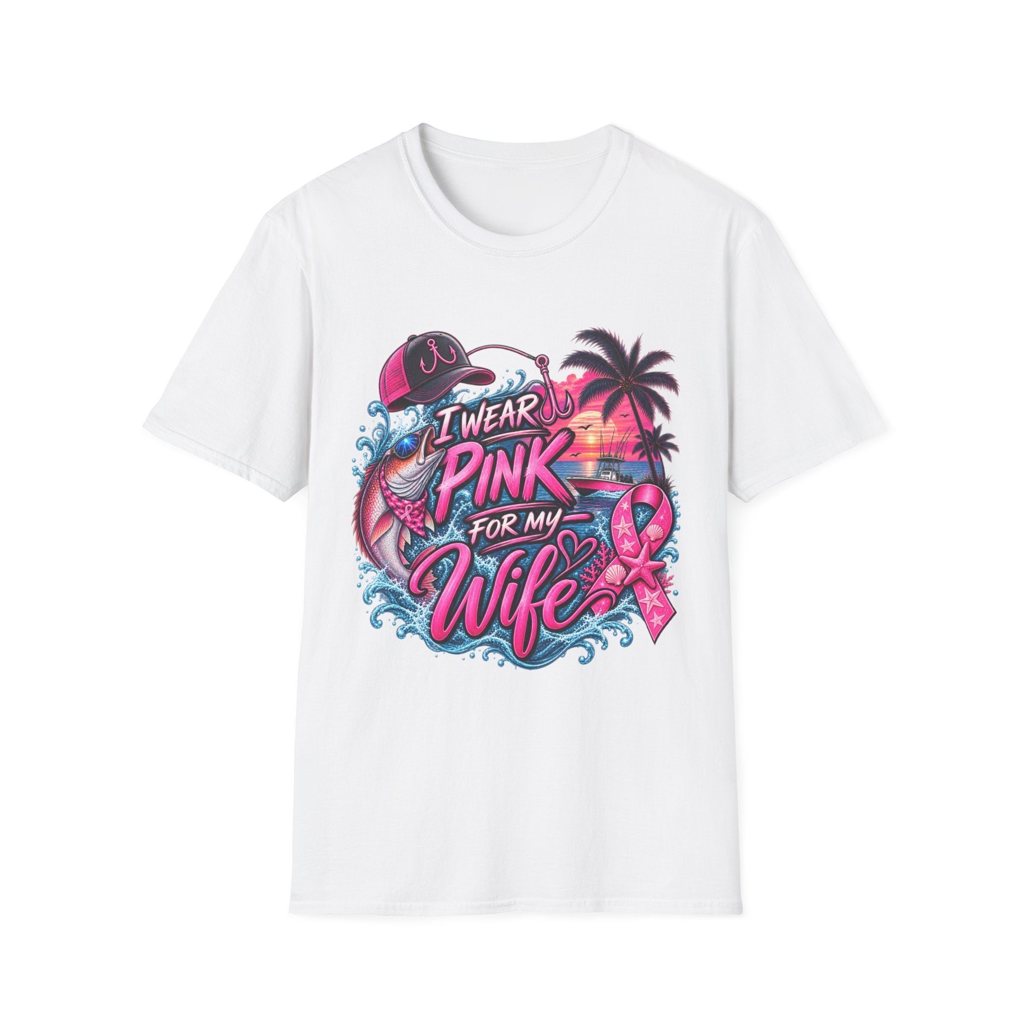 "I Wear Pink for my Wife" Graphic T-Shirt