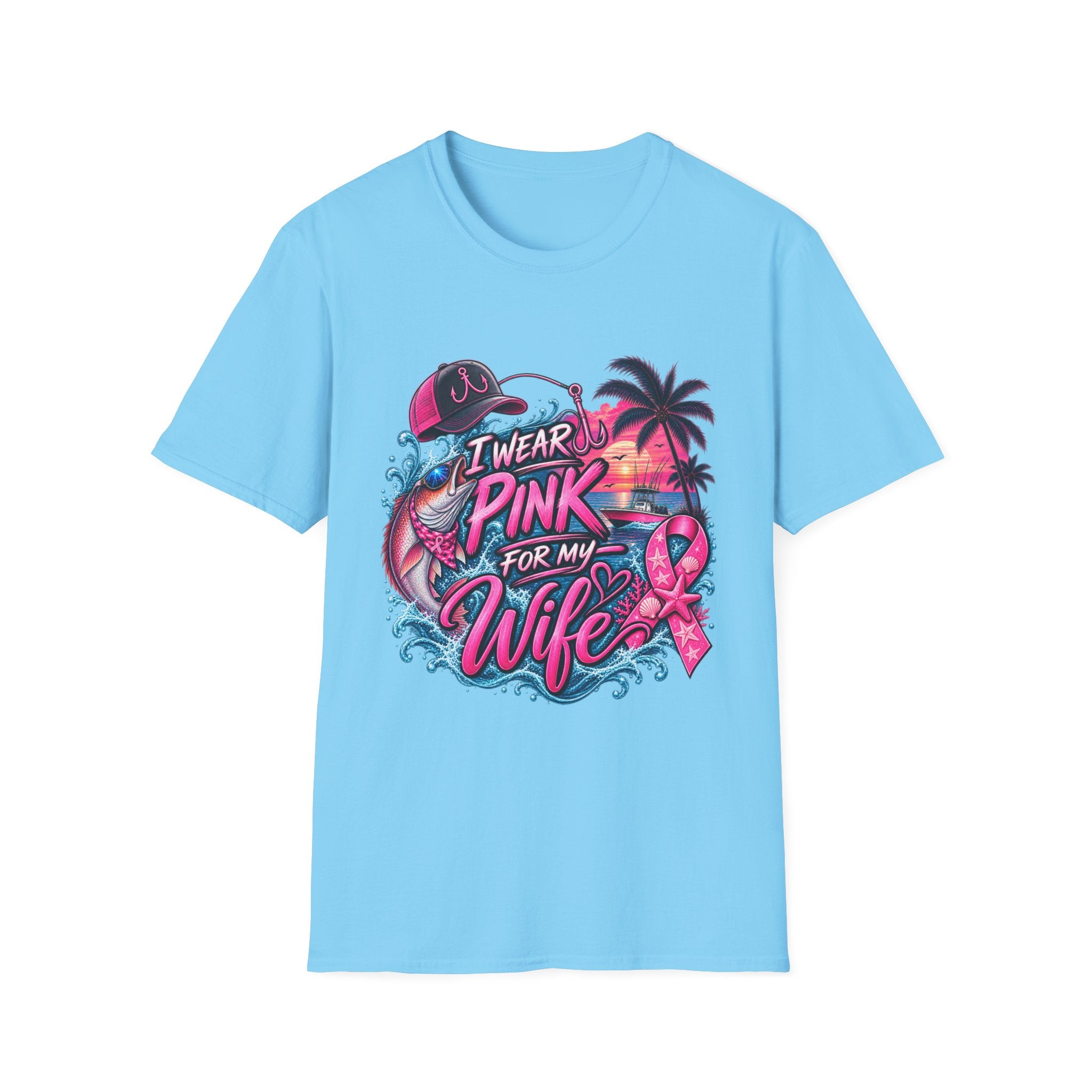 "I wear Pink for my Wife" Graphic T-Shirt