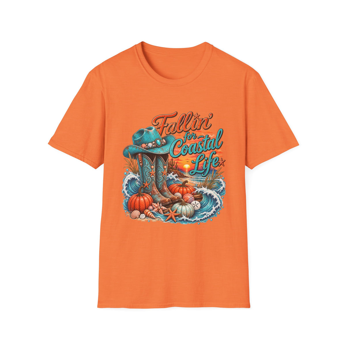 Women's “Fallin’ for Coastal Life” T-Shirt