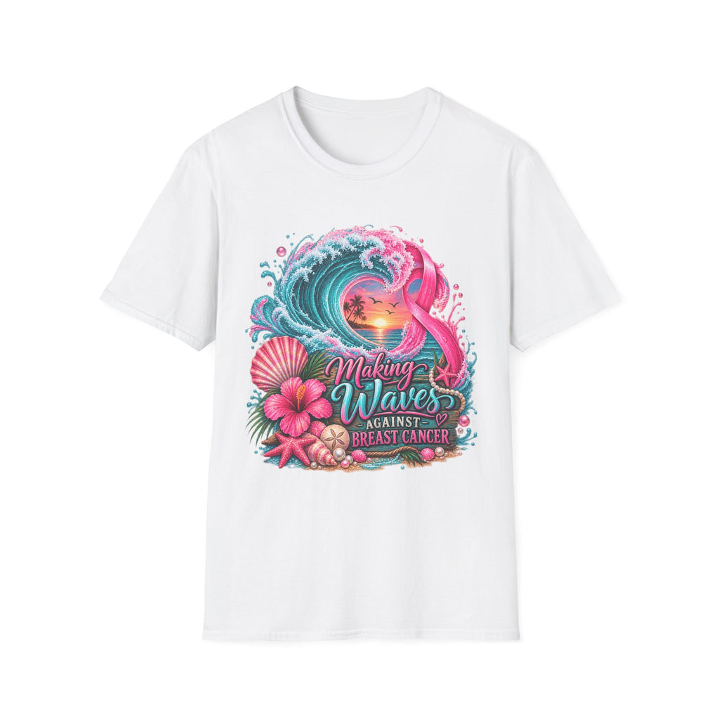 "Making Waves against Breast Cancer" Graphic T-Shirt