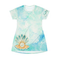 Women's Seashell Pearl T-Shirt Dress