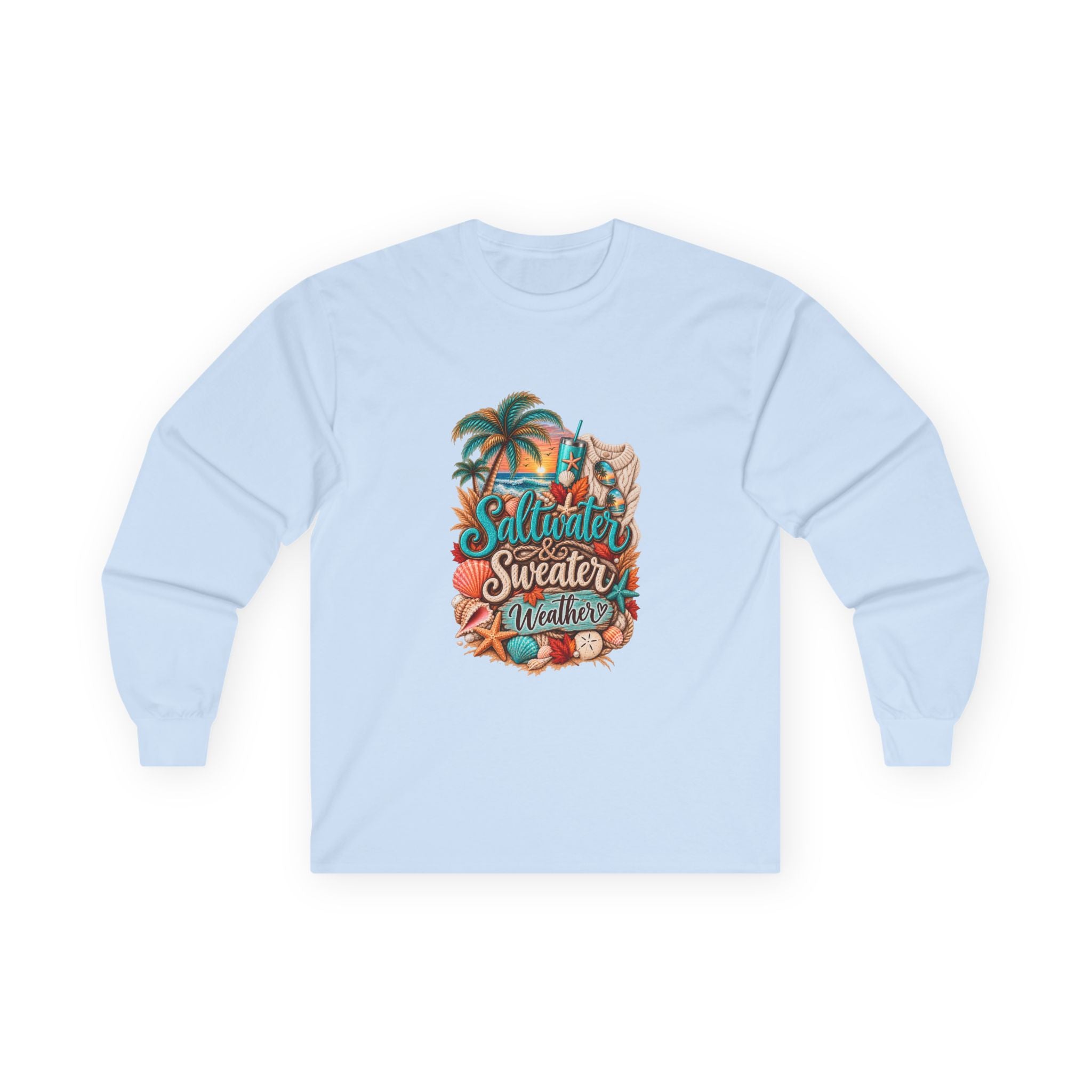 Women's "Saltwater & Sweater Weather" Long Sleeve