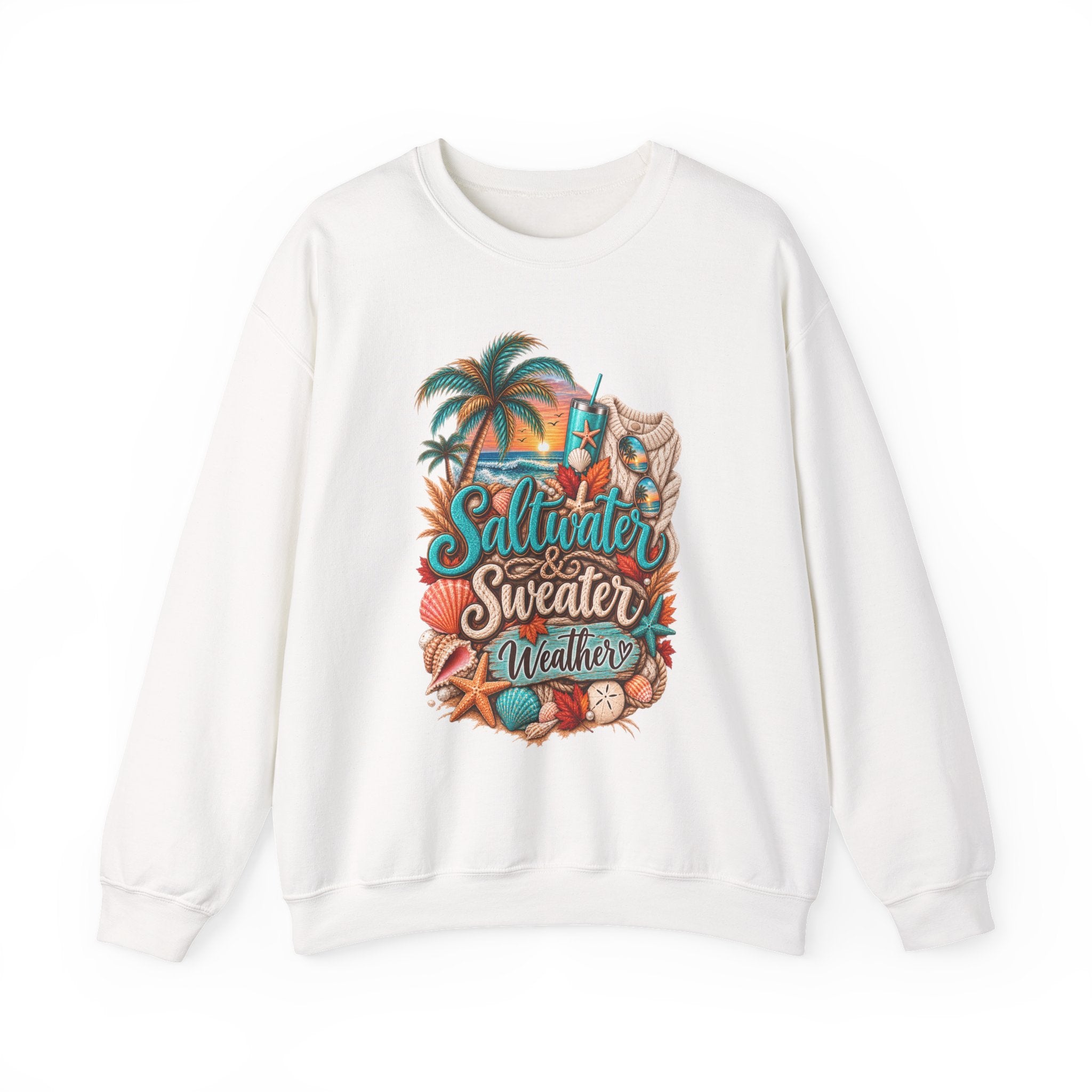 Women's "Saltwater & Sweater Weather" Sweatshirt