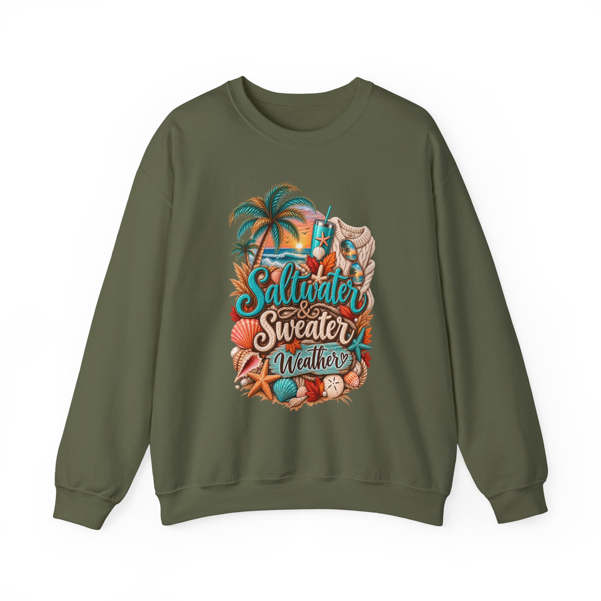 Women's "Saltwater & Sweater Weather" Sweatshirt