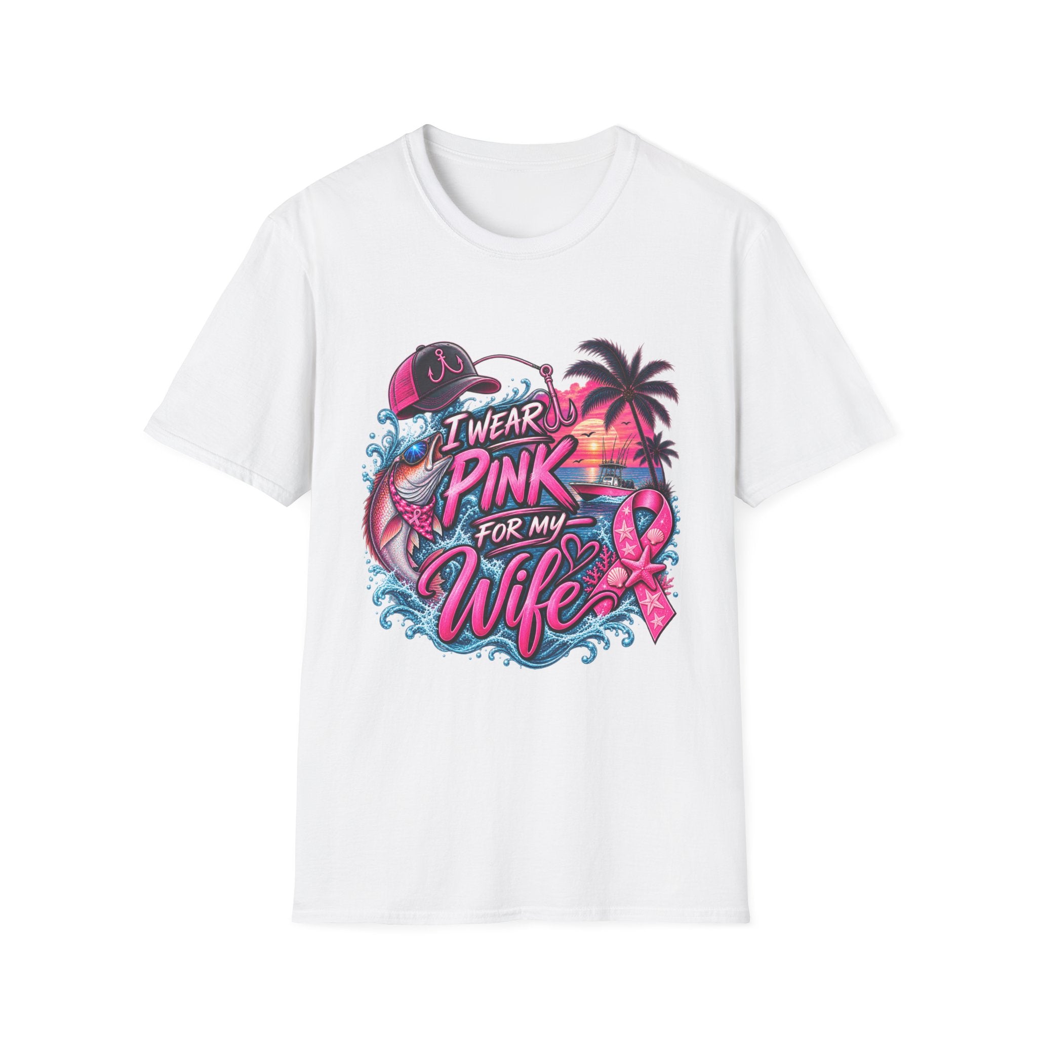 "I wear Pink for my Wife" Graphic T-Shirt
