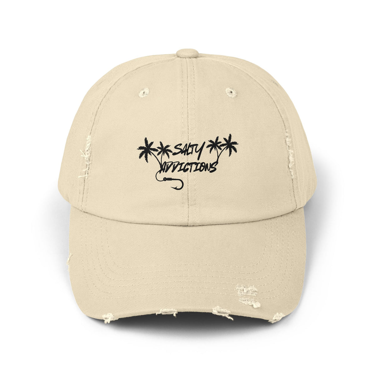 Distressed Salty Addictions Graphic Cap