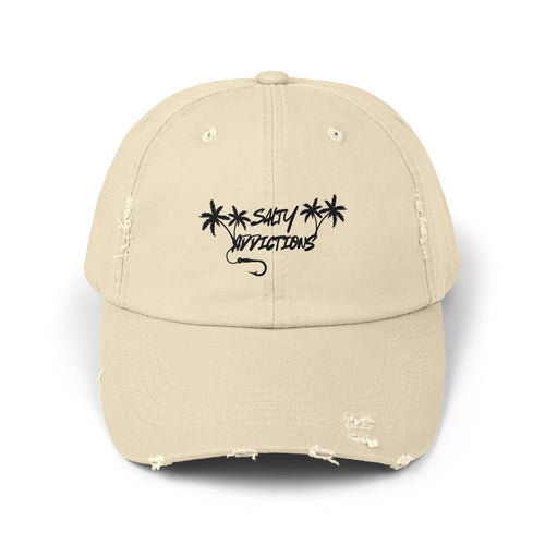 Distressed Salty Addictions Graphic Cap
