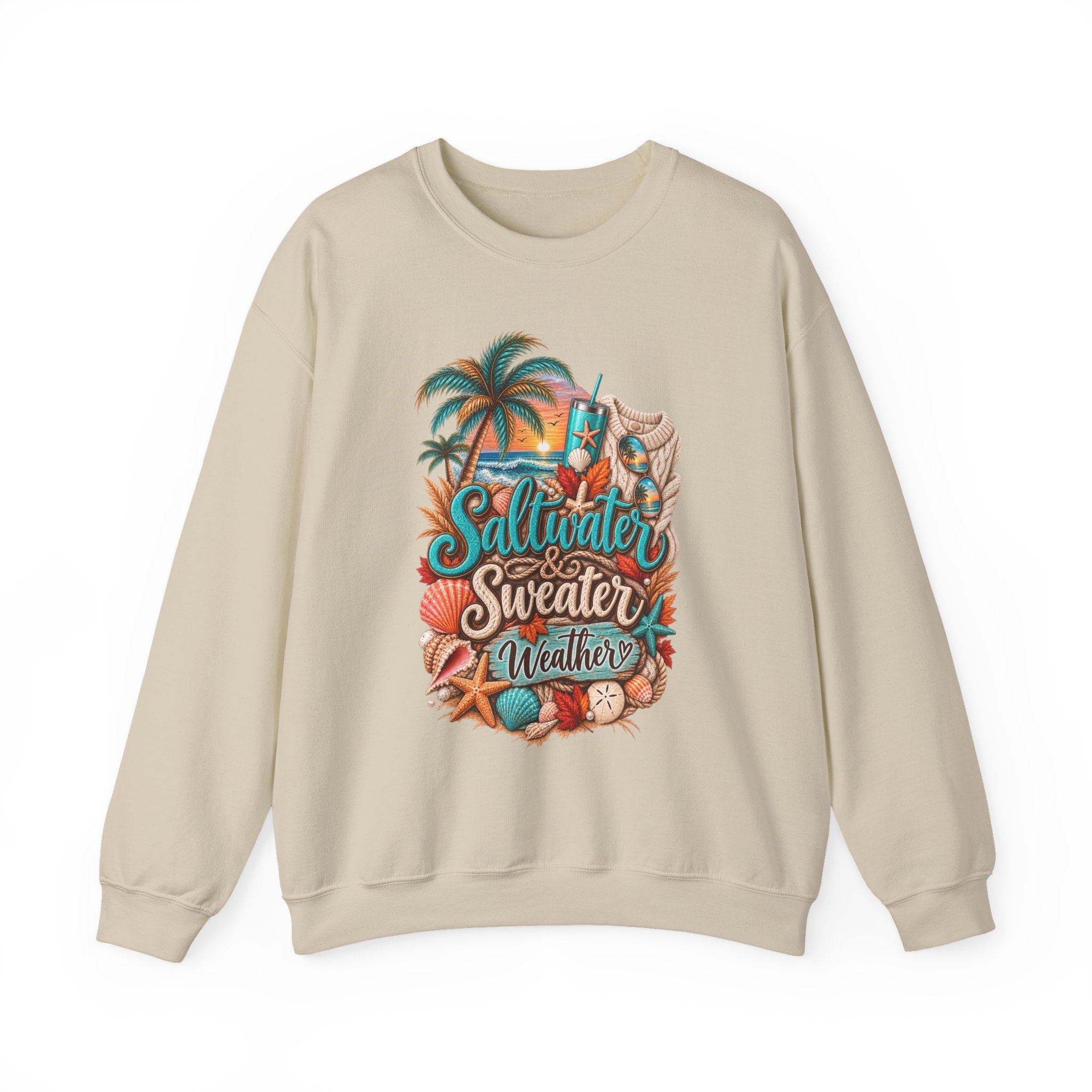 Women's "Saltwater & Sweater Weather" Sweatshirt