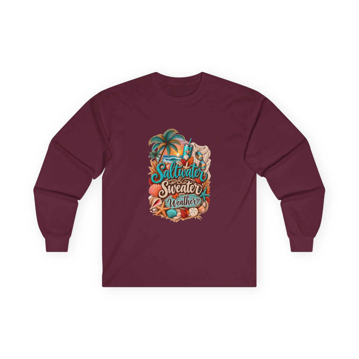 Women's "Saltwater & Sweater Weather" Long Sleeve