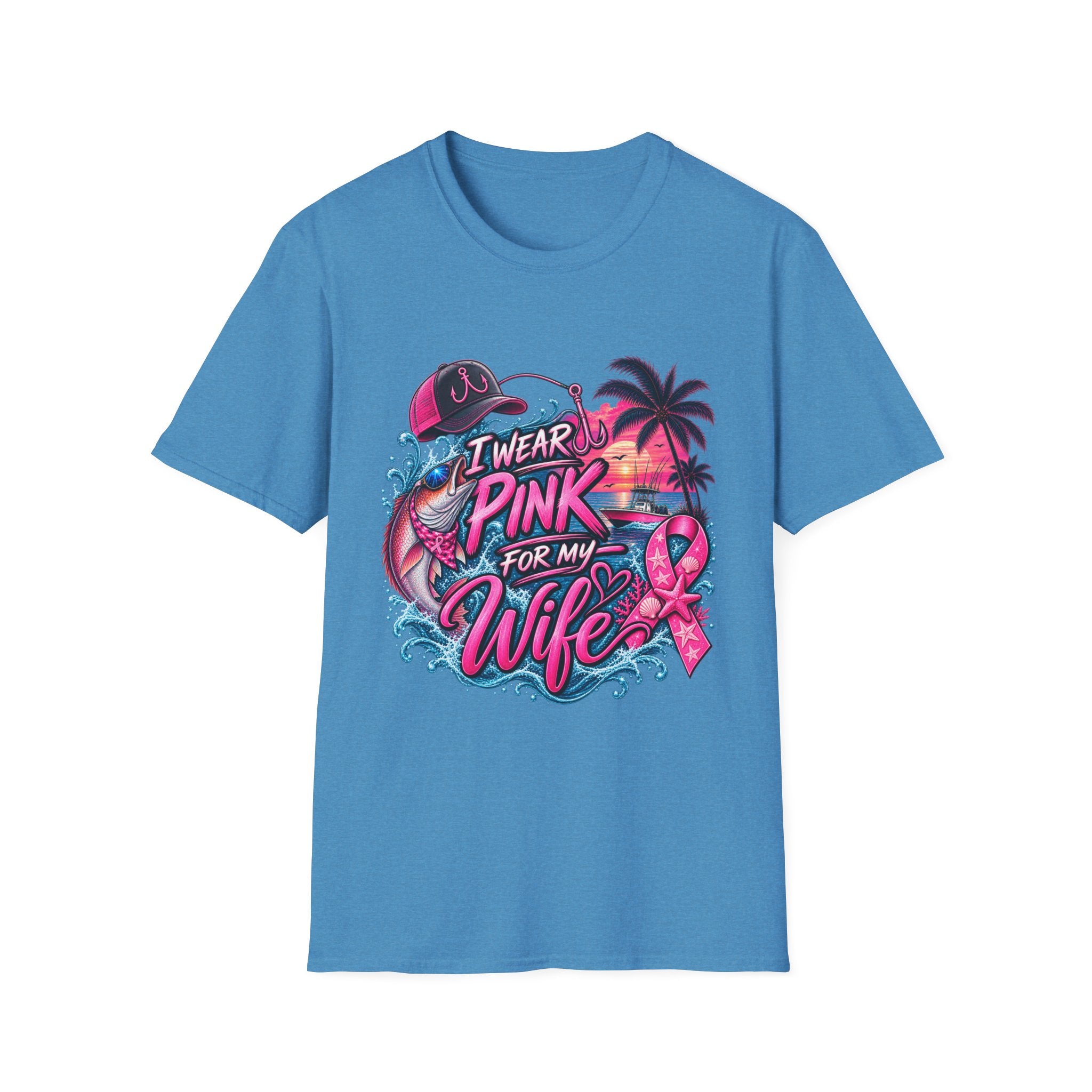 "I wear Pink for my Wife" Graphic T-Shirt