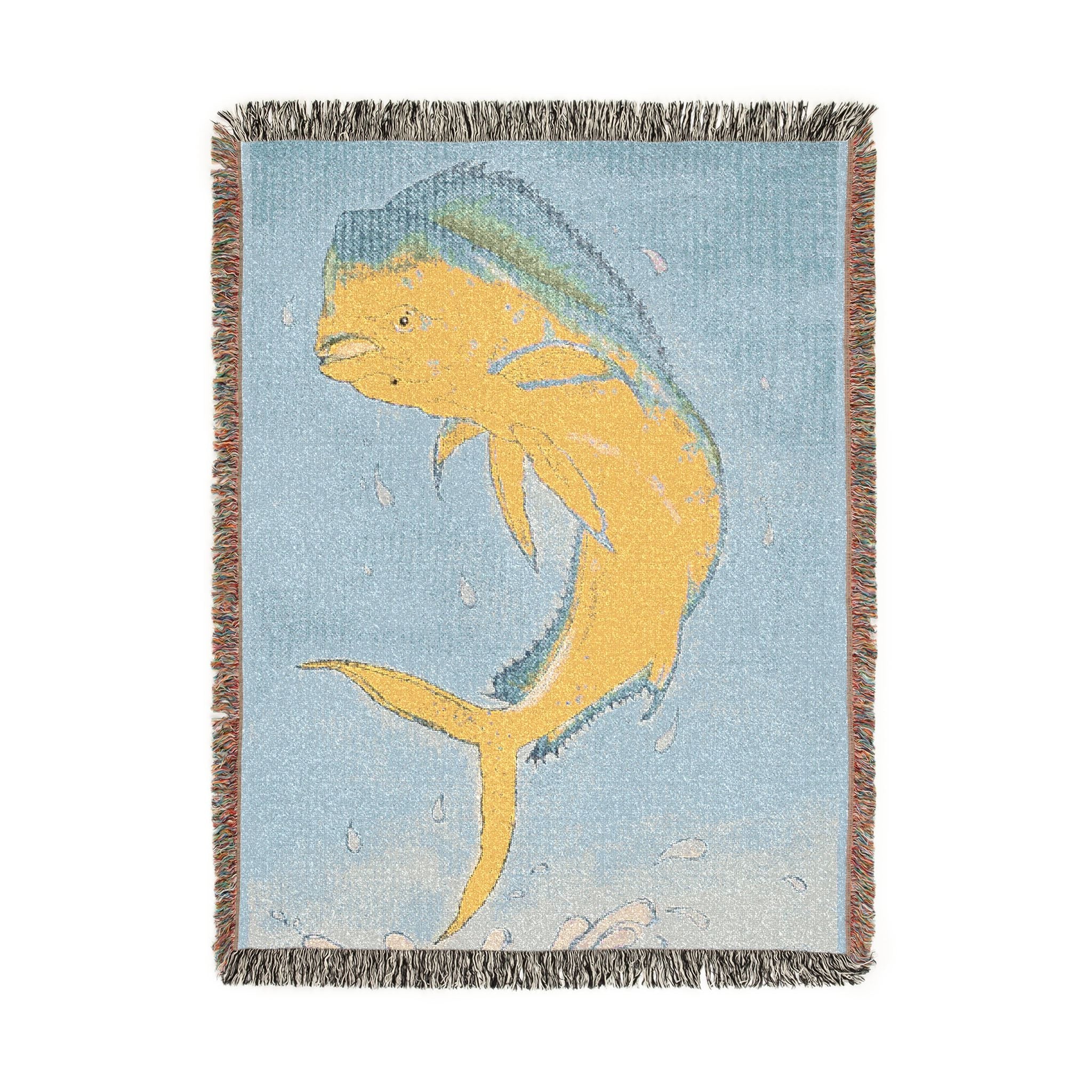 Woven Mahi Throw Blanket