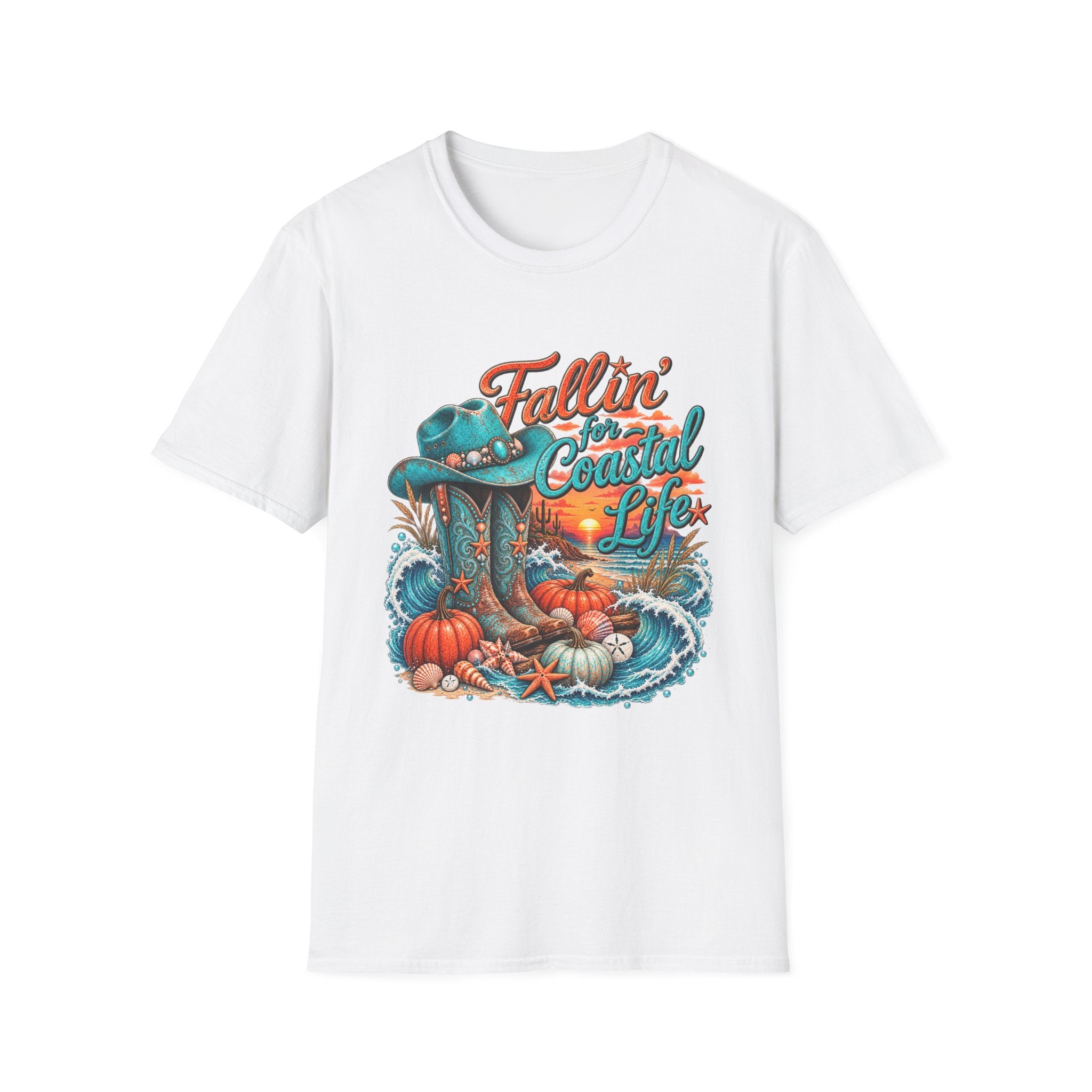 Women's “Fallin’ for Coastal Life” T-Shirt