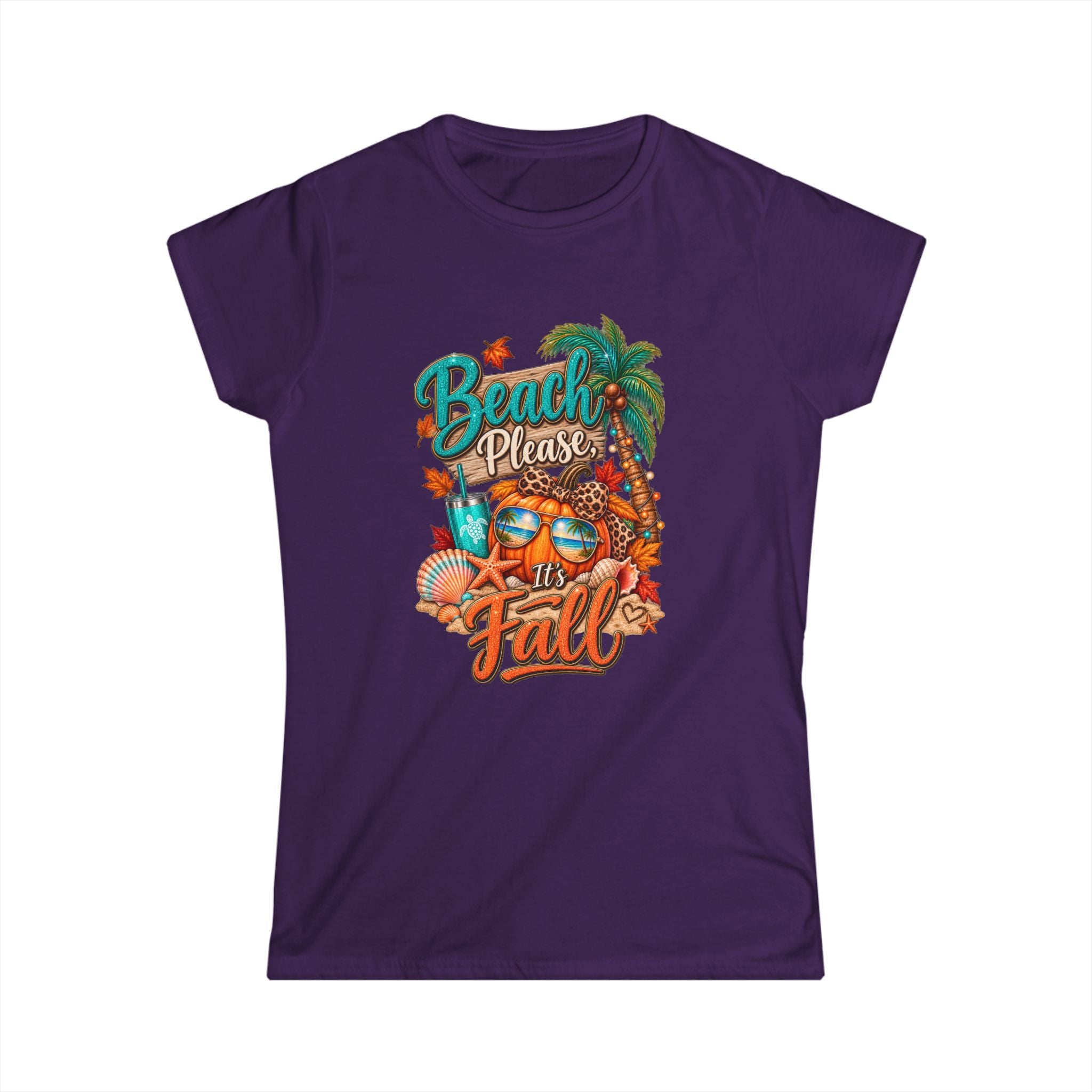 Women's "Beach please, it's Fall" T-Shirt