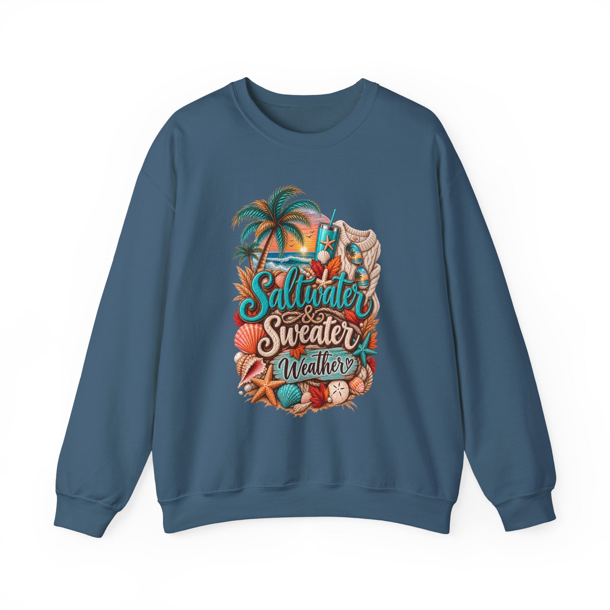Women's "Saltwater & Sweater Weather" Sweatshirt