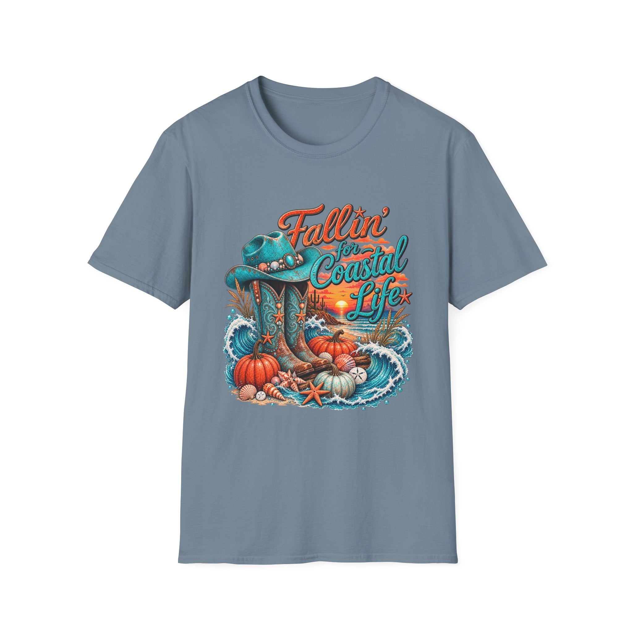 Women's “Fallin’ for Coastal Life” T-Shirt
