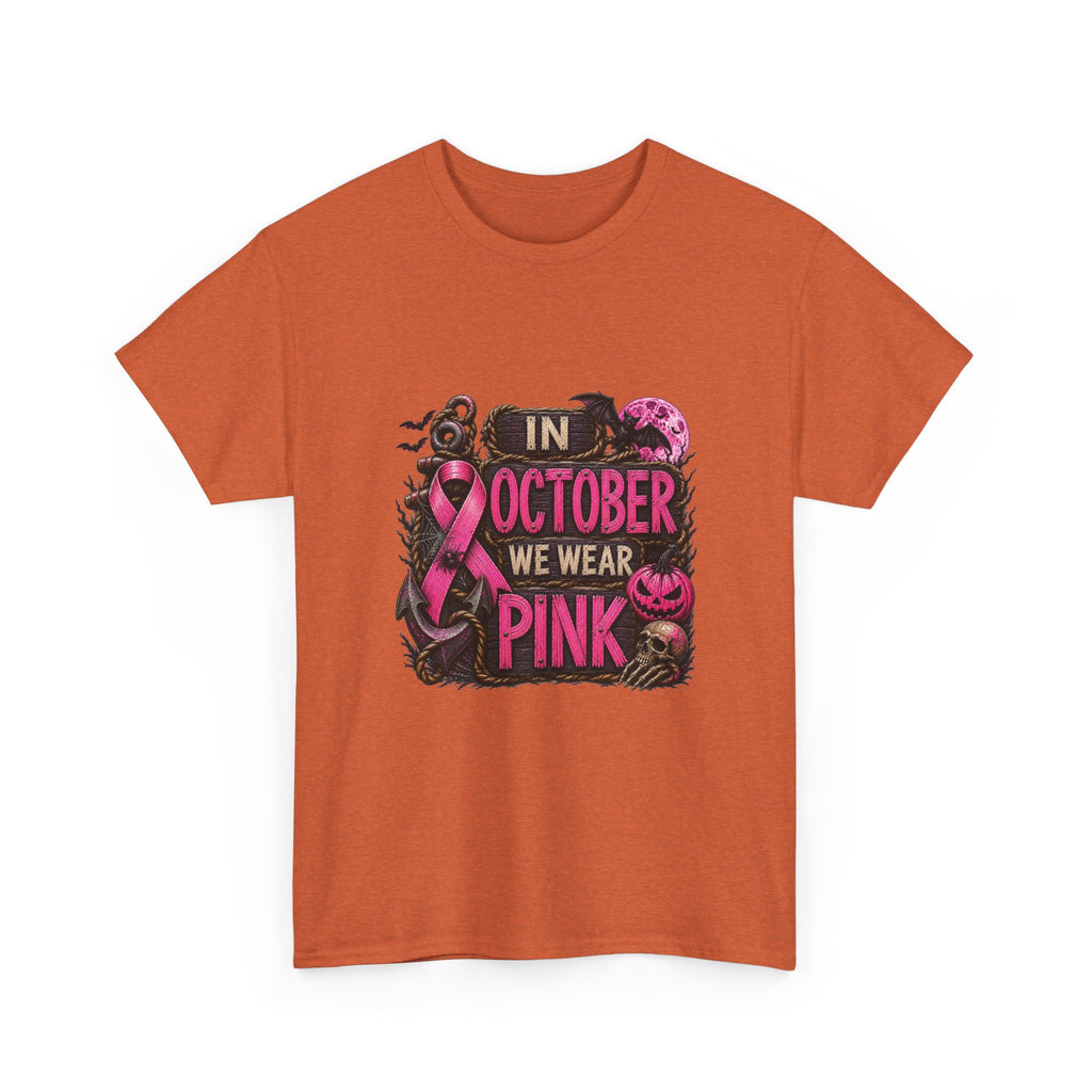"In October We Wear Pink" Graphic T-Shirt