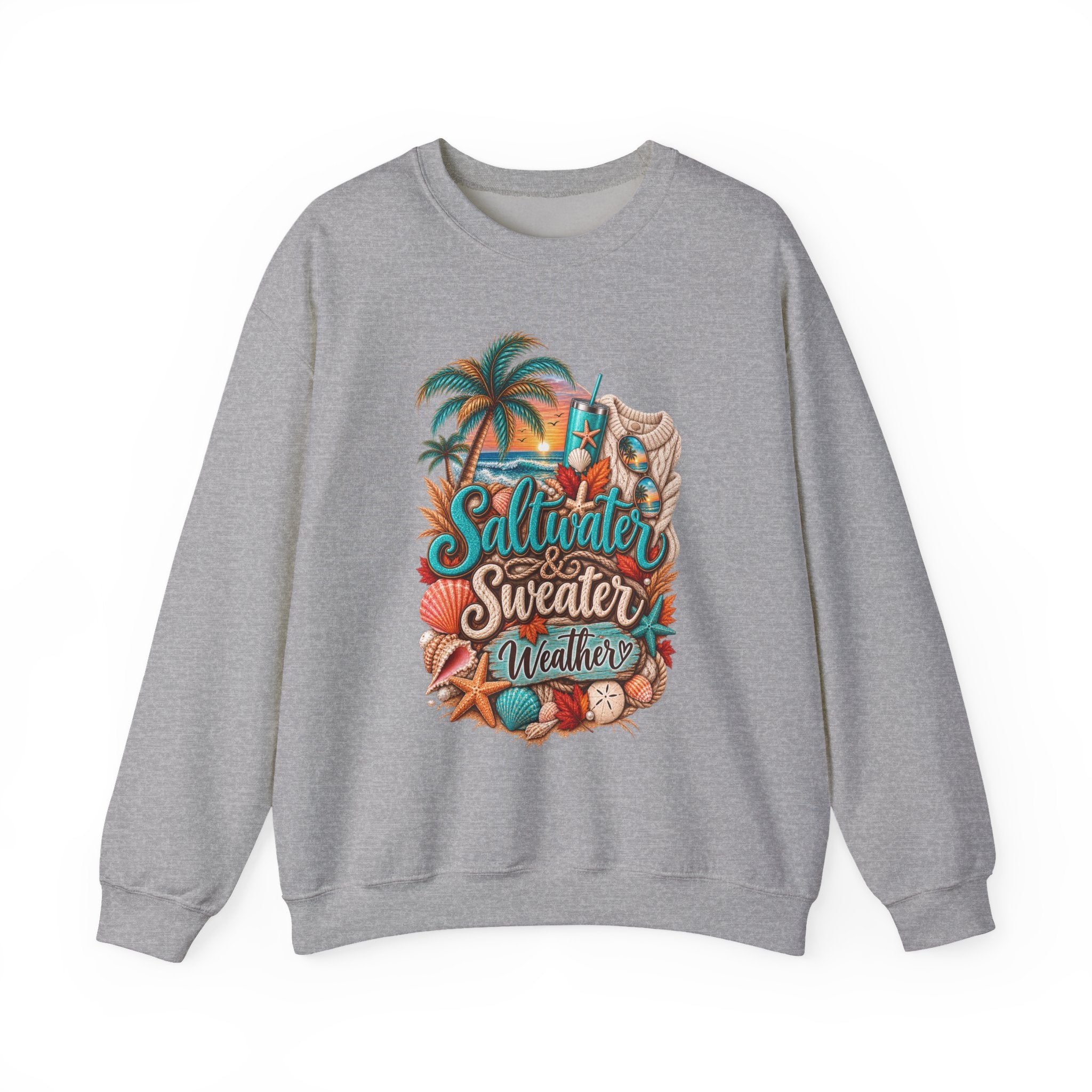 Women's "Saltwater & Sweater Weather" Sweatshirt
