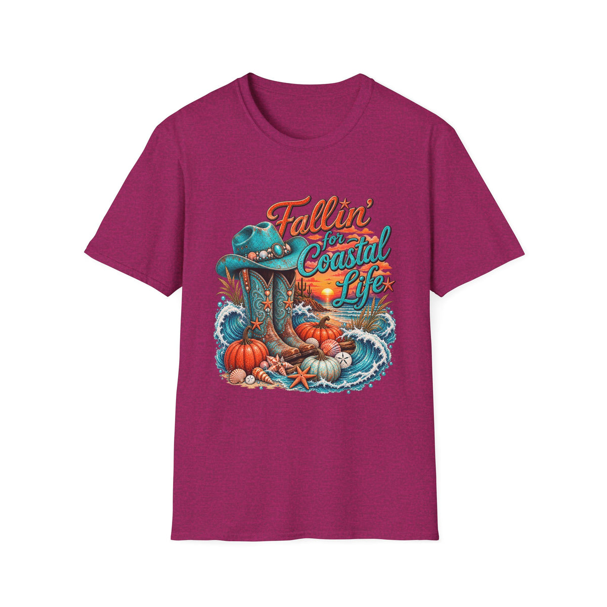 Women's “Fallin’ for Coastal Life” T-Shirt