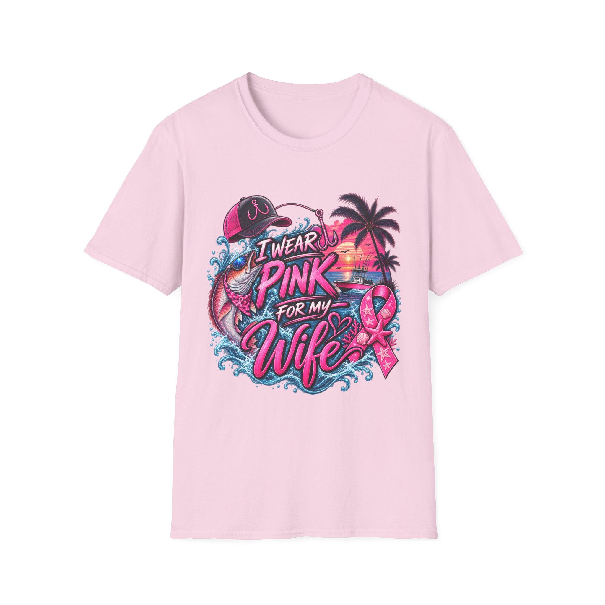 "I Wear Pink for my Wife" Graphic T-Shirt