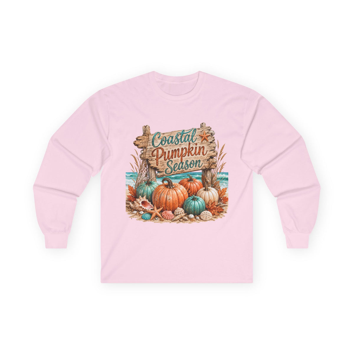 Women's "Coastal Pumpkin Season" Long Sleeve
