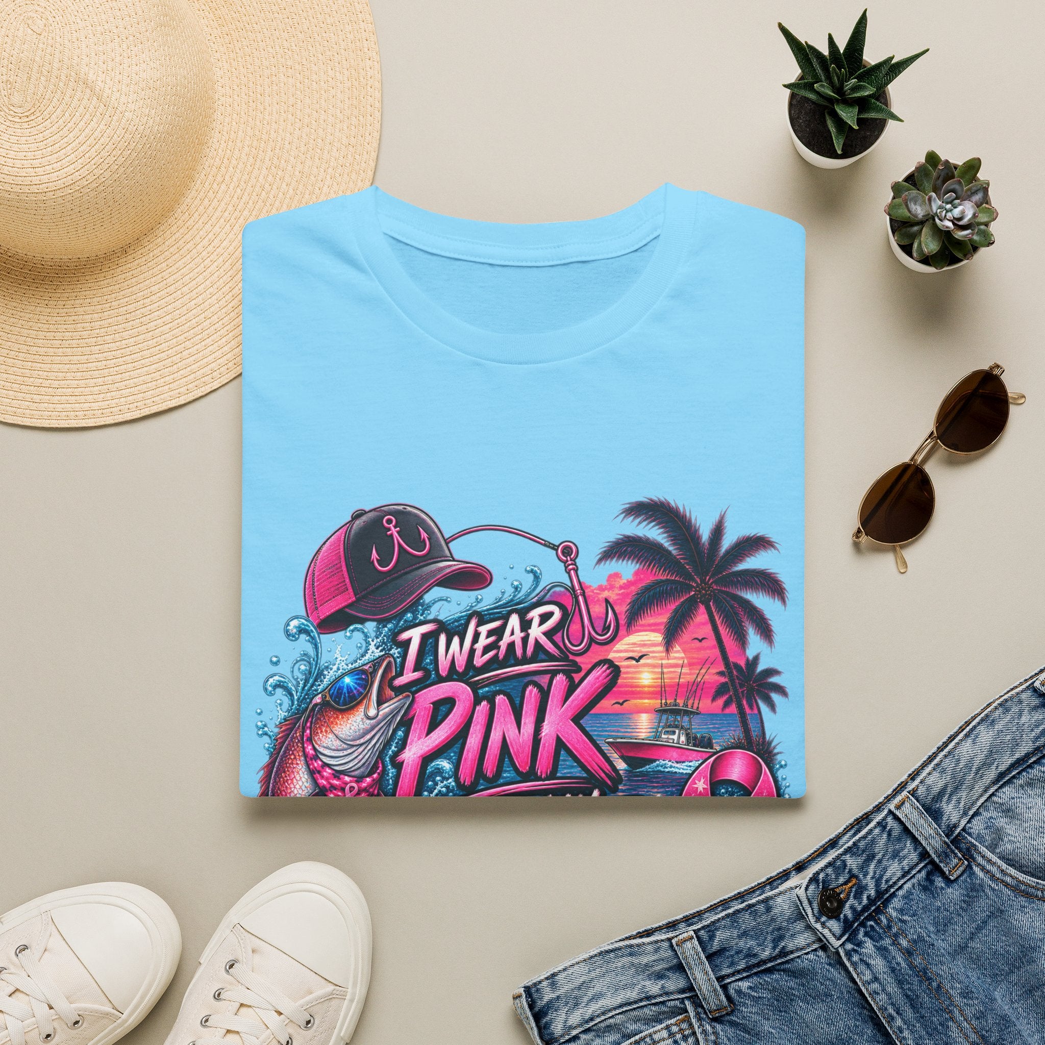 "I wear Pink for my Wife" Graphic T-Shirt