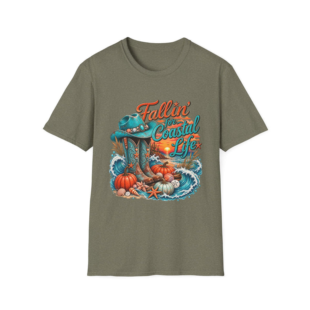 Women's “Fallin’ for Coastal Life” T-Shirt
