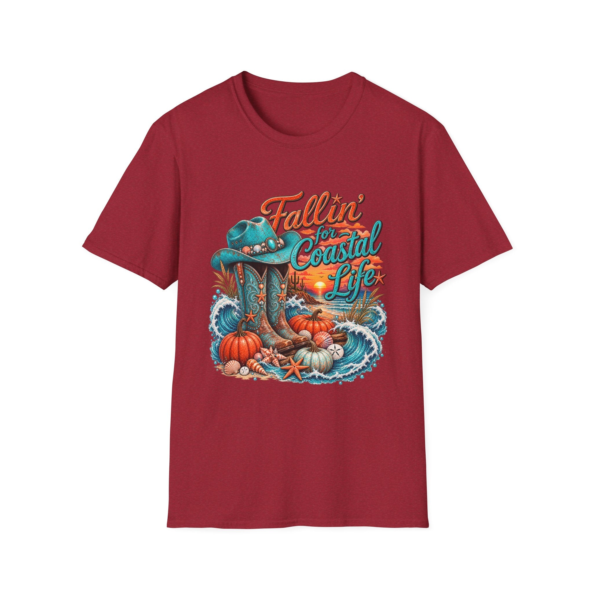 Women's “Fallin’ for Coastal Life” T-Shirt
