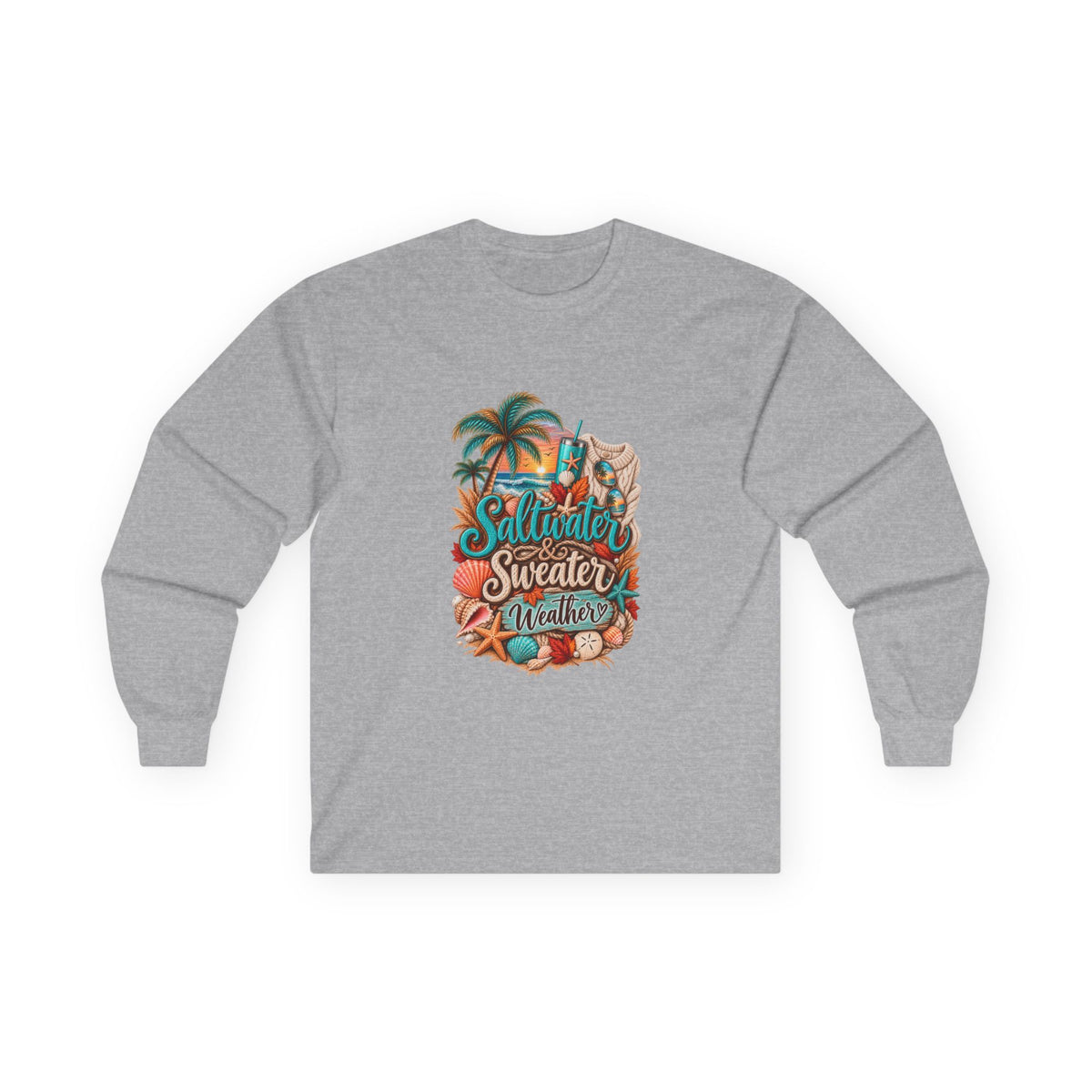 Women's "Saltwater & Sweater Weather" Long Sleeve