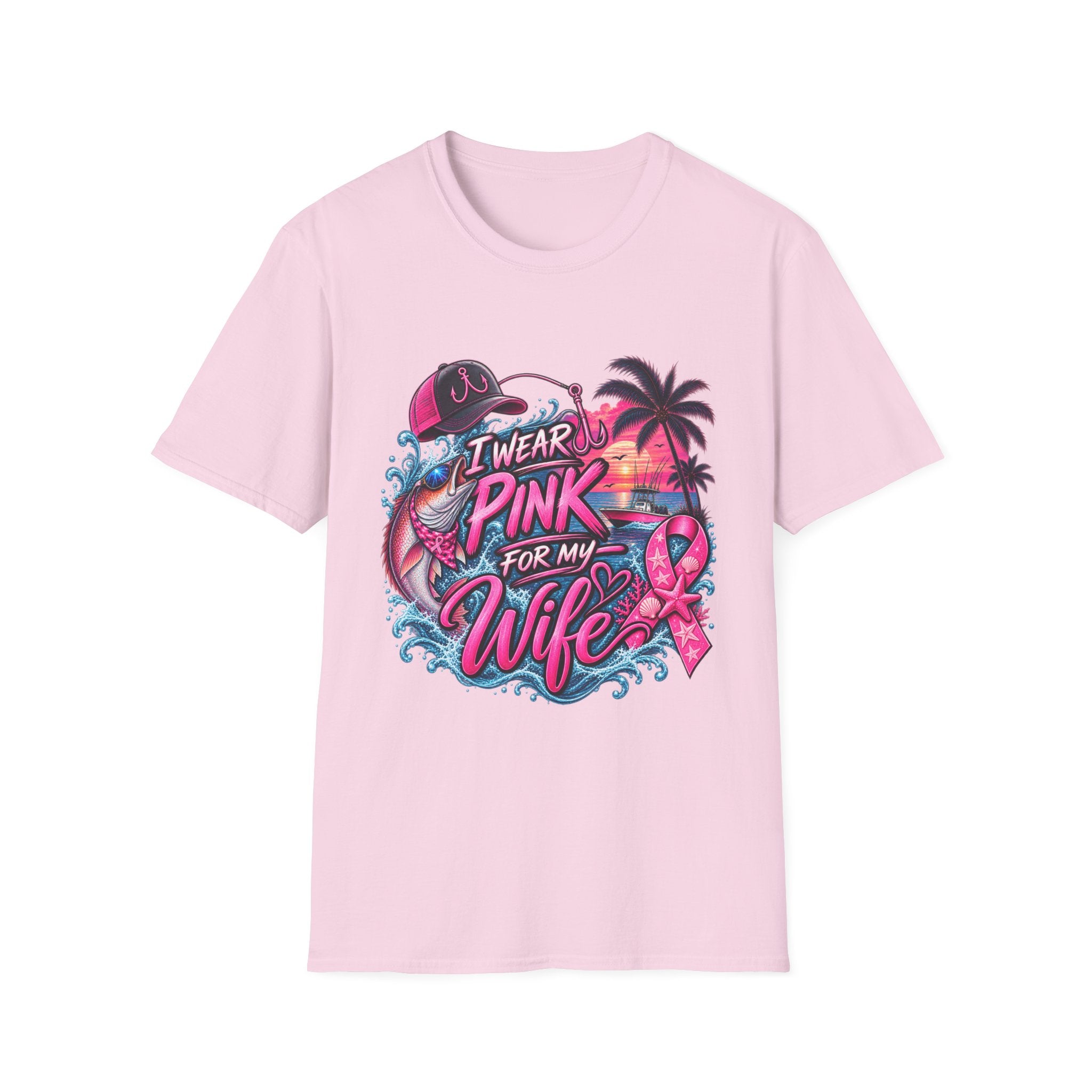 "I wear Pink for my Wife" Graphic T-Shirt