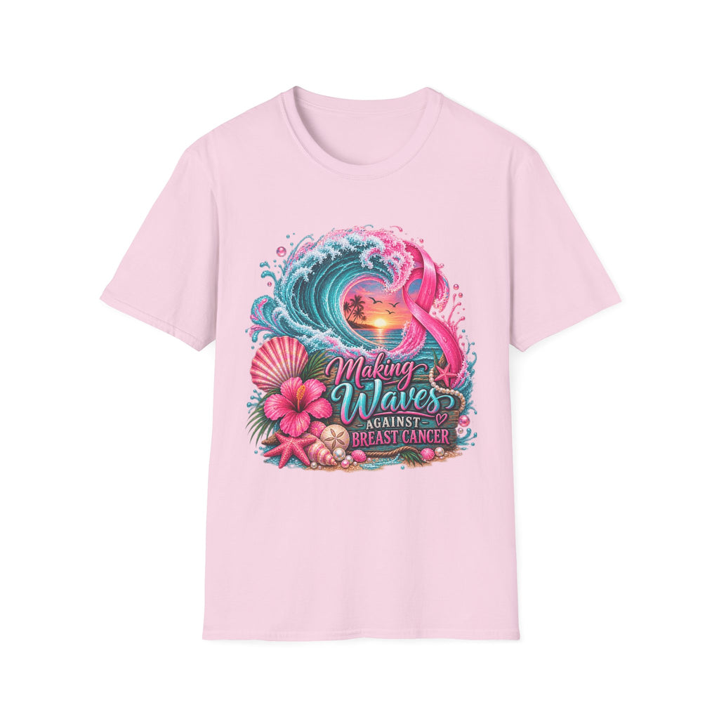 "Making Waves against Breast Cancer" Graphic T-Shirt