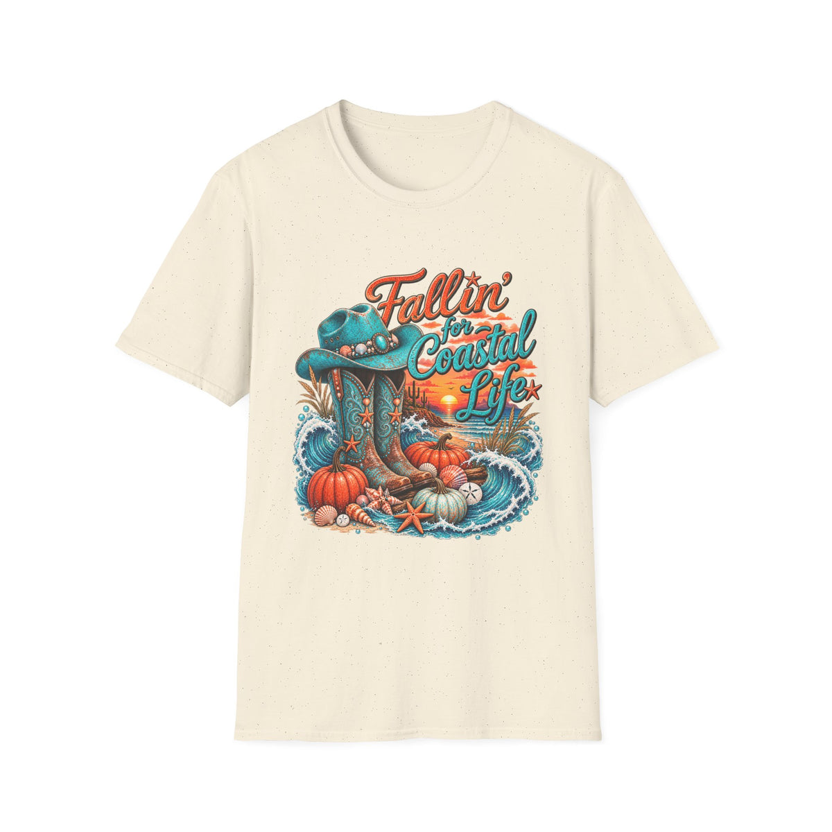 Women's “Fallin’ for Coastal Life” T-Shirt