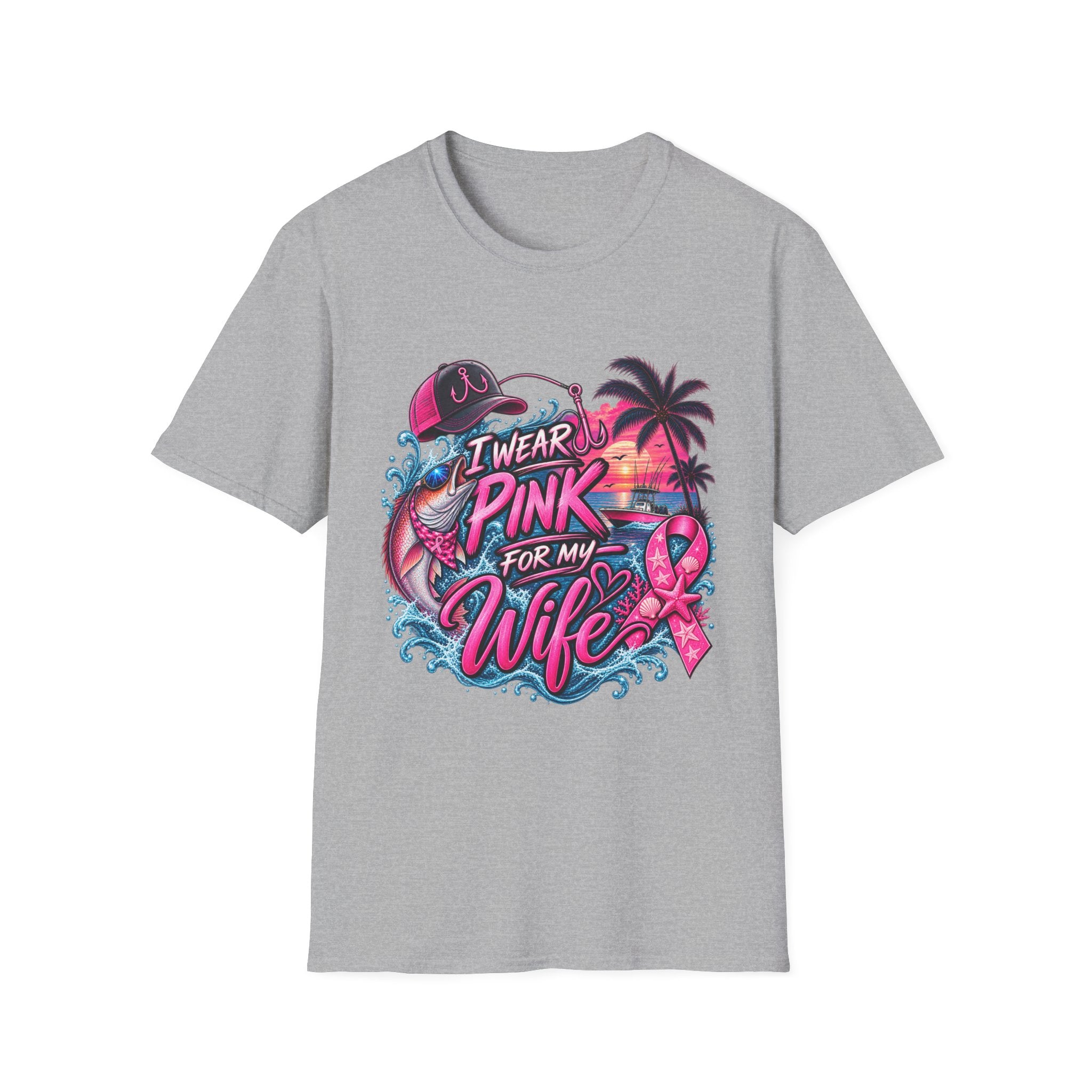 "I wear Pink for my Wife" Graphic T-Shirt