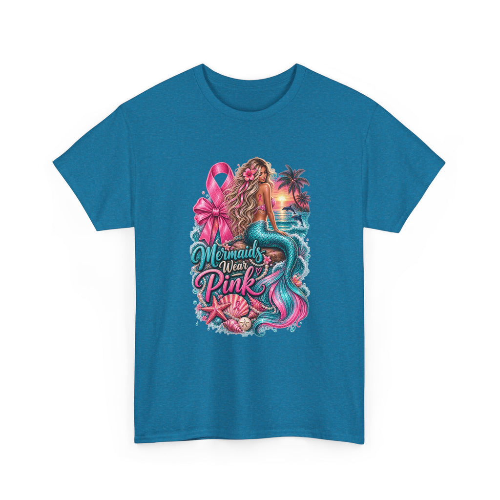 "Mermaids Wear Pink" Graphic T-Shirt