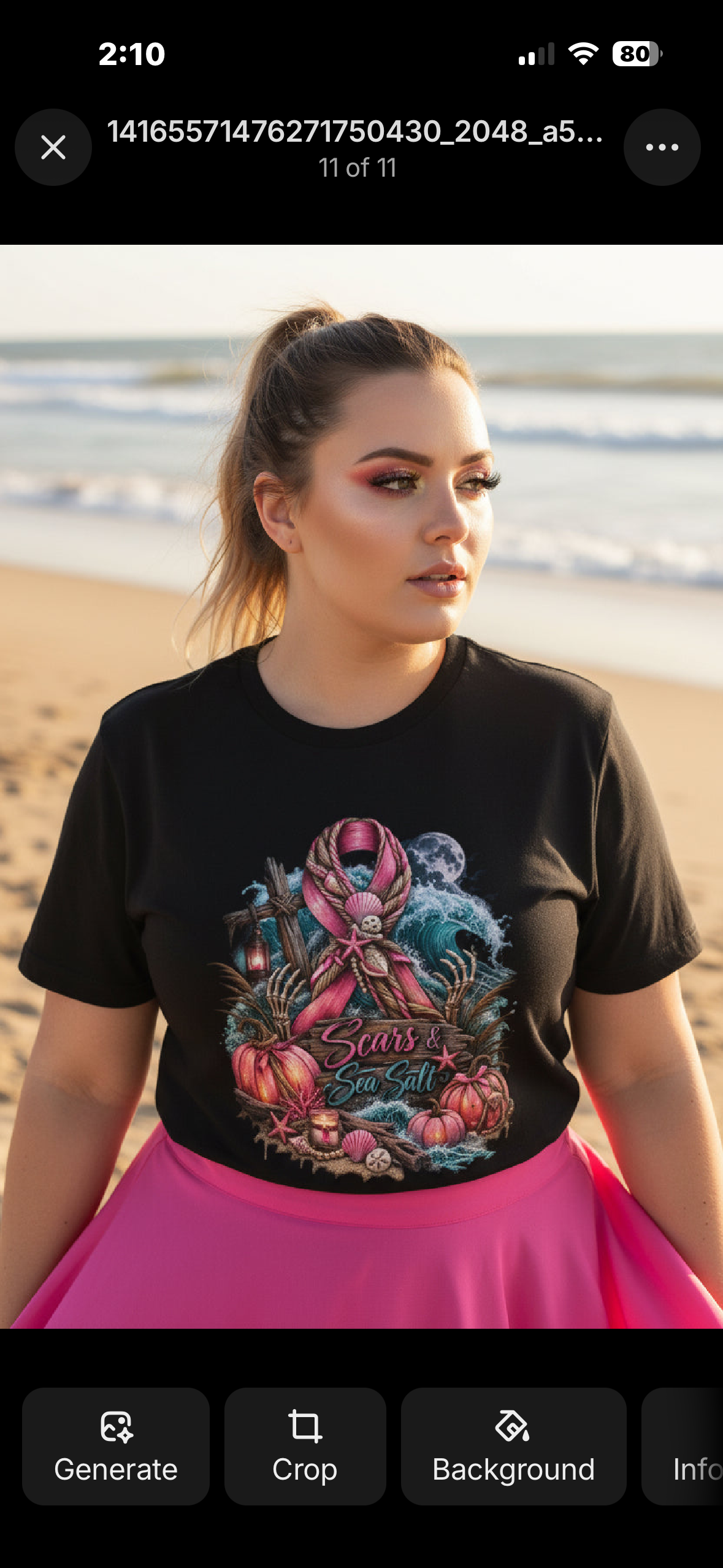 "Scars & Sea Salt" Graphic T-Shirt