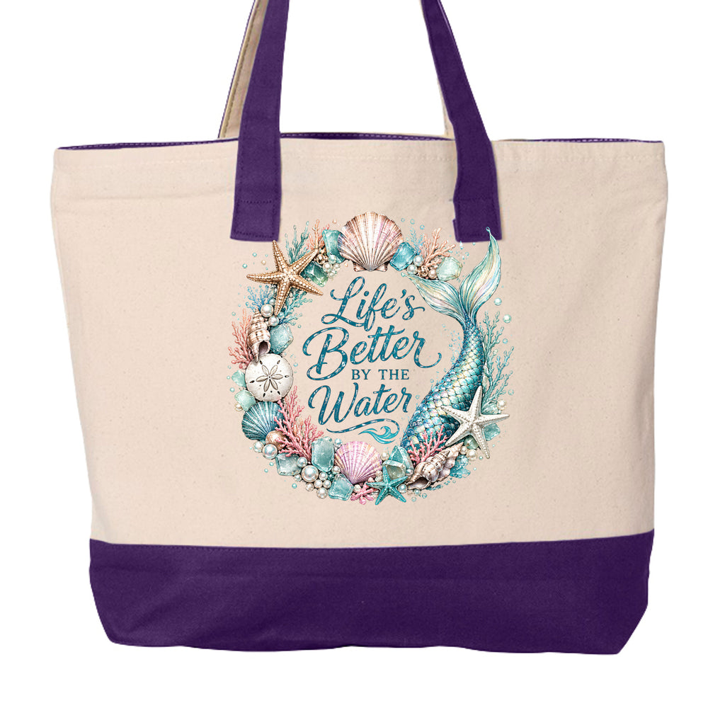 Natural/ Purple - Q1300 - BACK