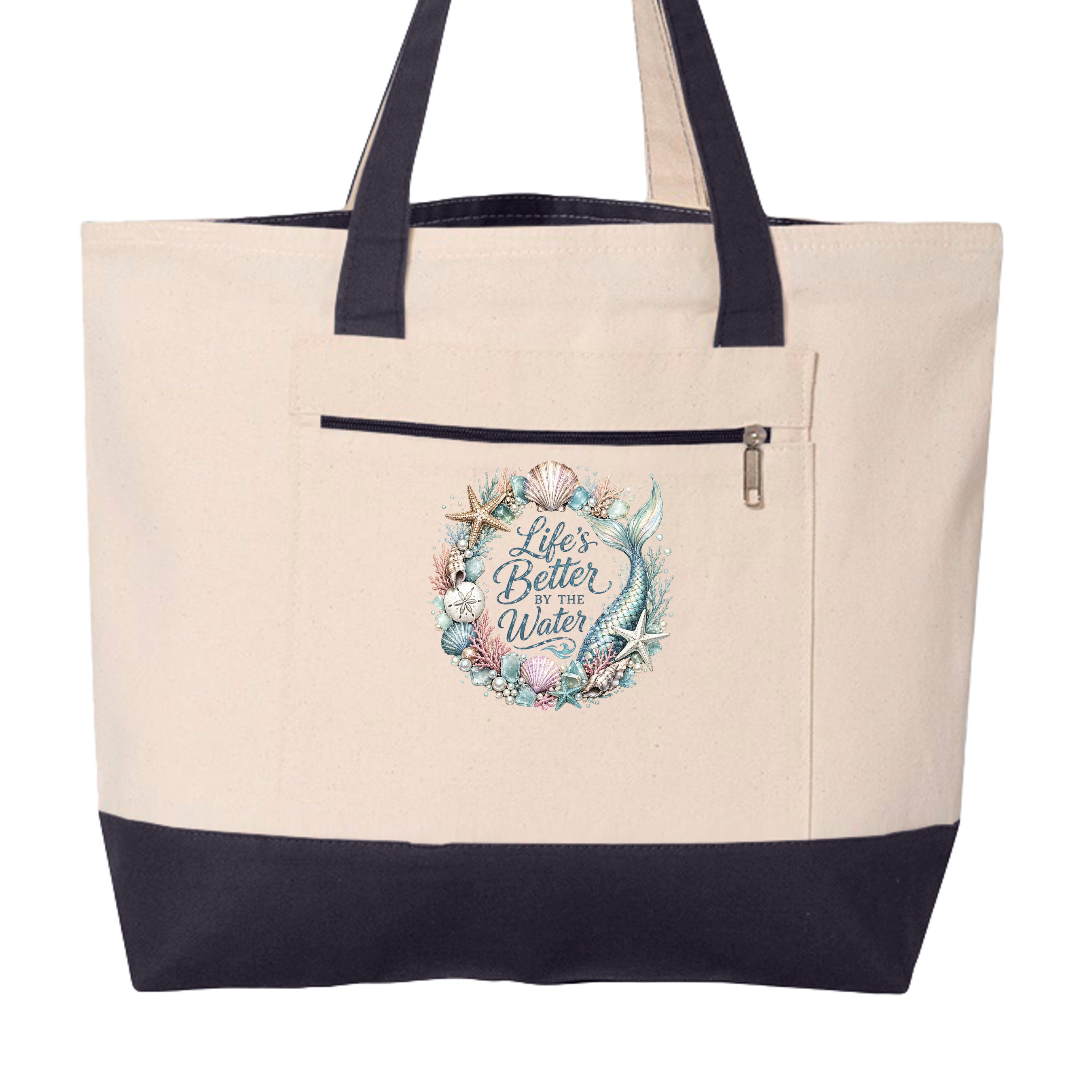 Natural/ Navy - Q1300 - FRONT