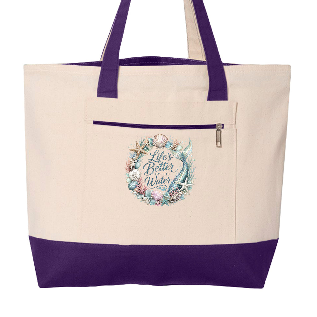Natural/ Purple - Q1300 - FRONT