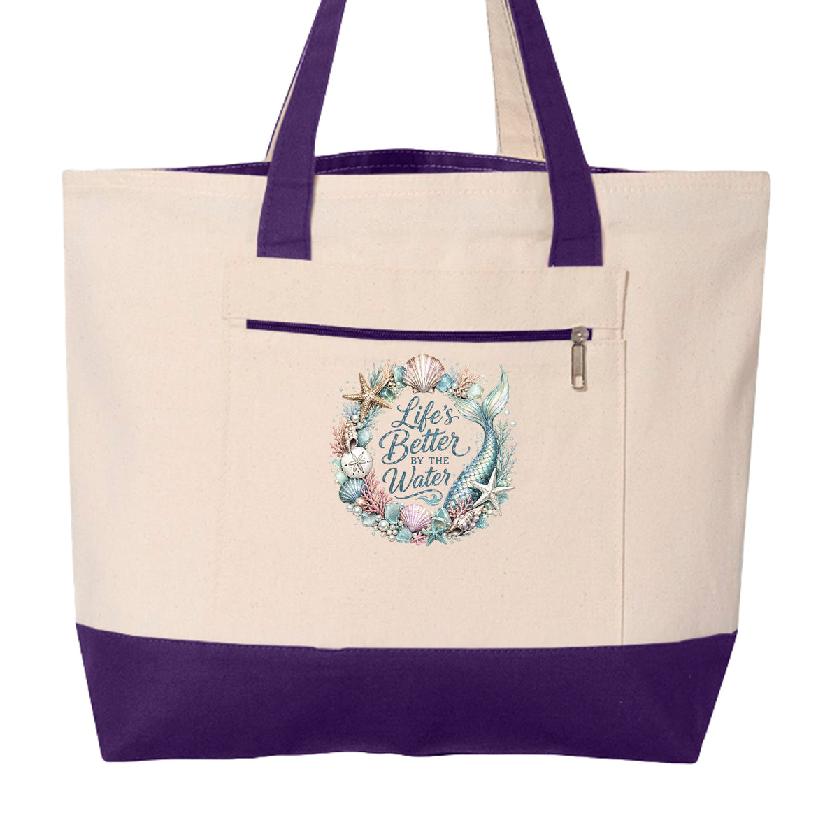 Natural/ Purple - Q1300 - FRONT