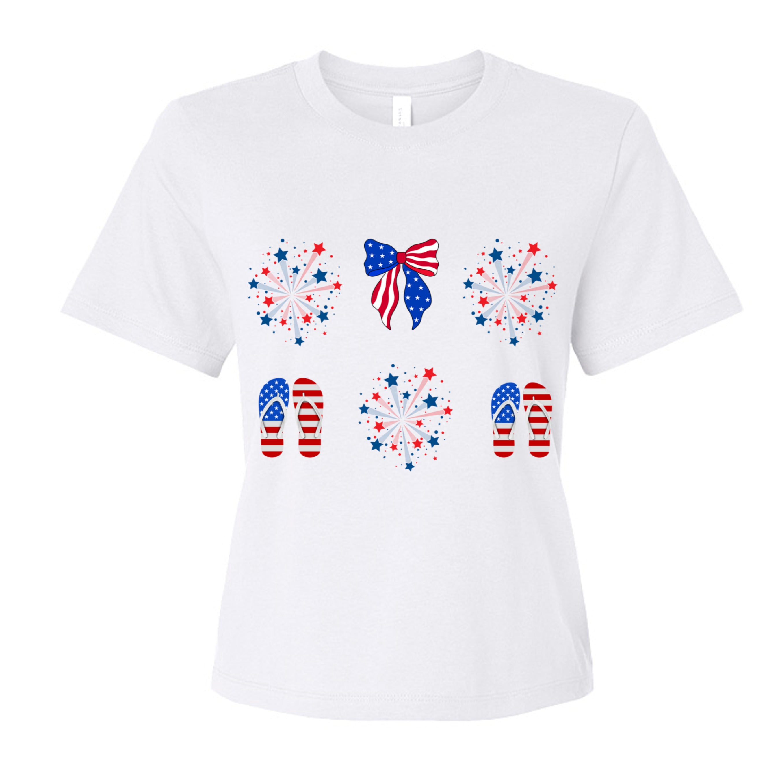 Women's Stars and Flipflops Tee