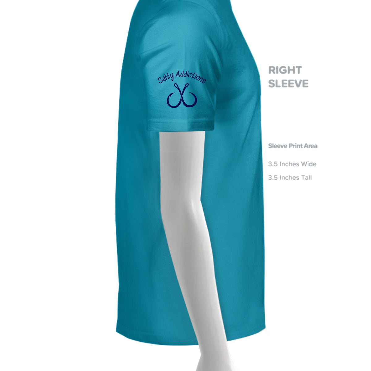 TROPICAL BLUE - G500 - SLEEVE_RIGHT
