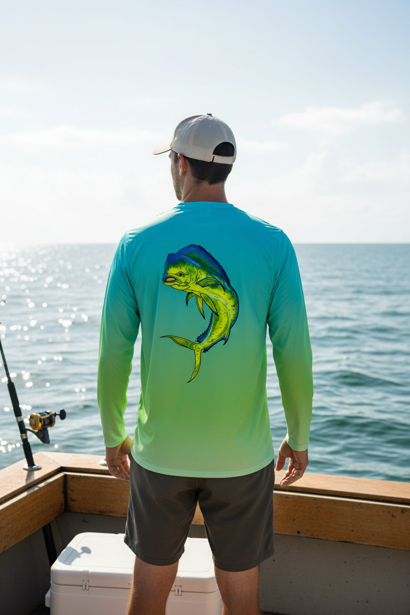 Aqua Blue/ Light Lime - 225 - BACK